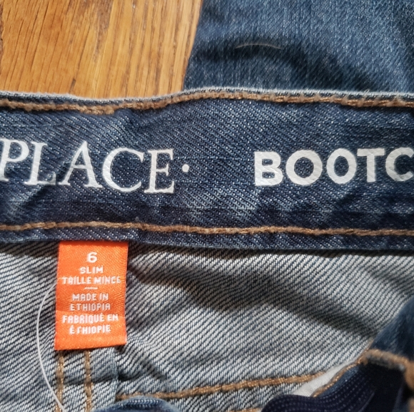 Children's Place Boys Bootcut Jeans - Picture 3 of 3
